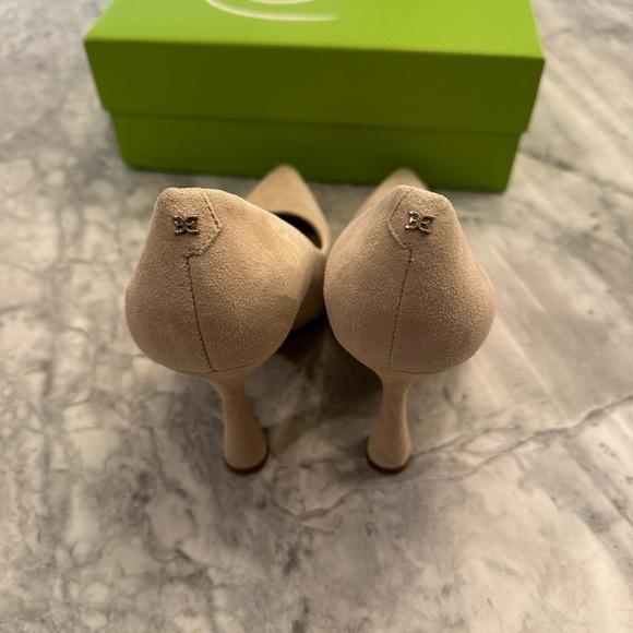 Sam Edelman Cream Heels - Picture 3 of 4